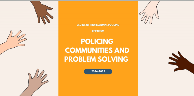 DPP401<span class="highlight">9</span>M-2024-25-SEM2-A DPP401<span class="highlight">9</span>M | Policing Communities and Problem Solving | 2024-25 SEM2 (Group A)