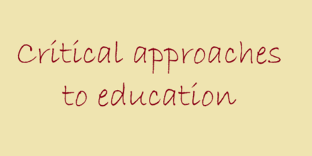 CYE7001M | Critical Approaches to Education | 2025-26 SEM2 (Group A)