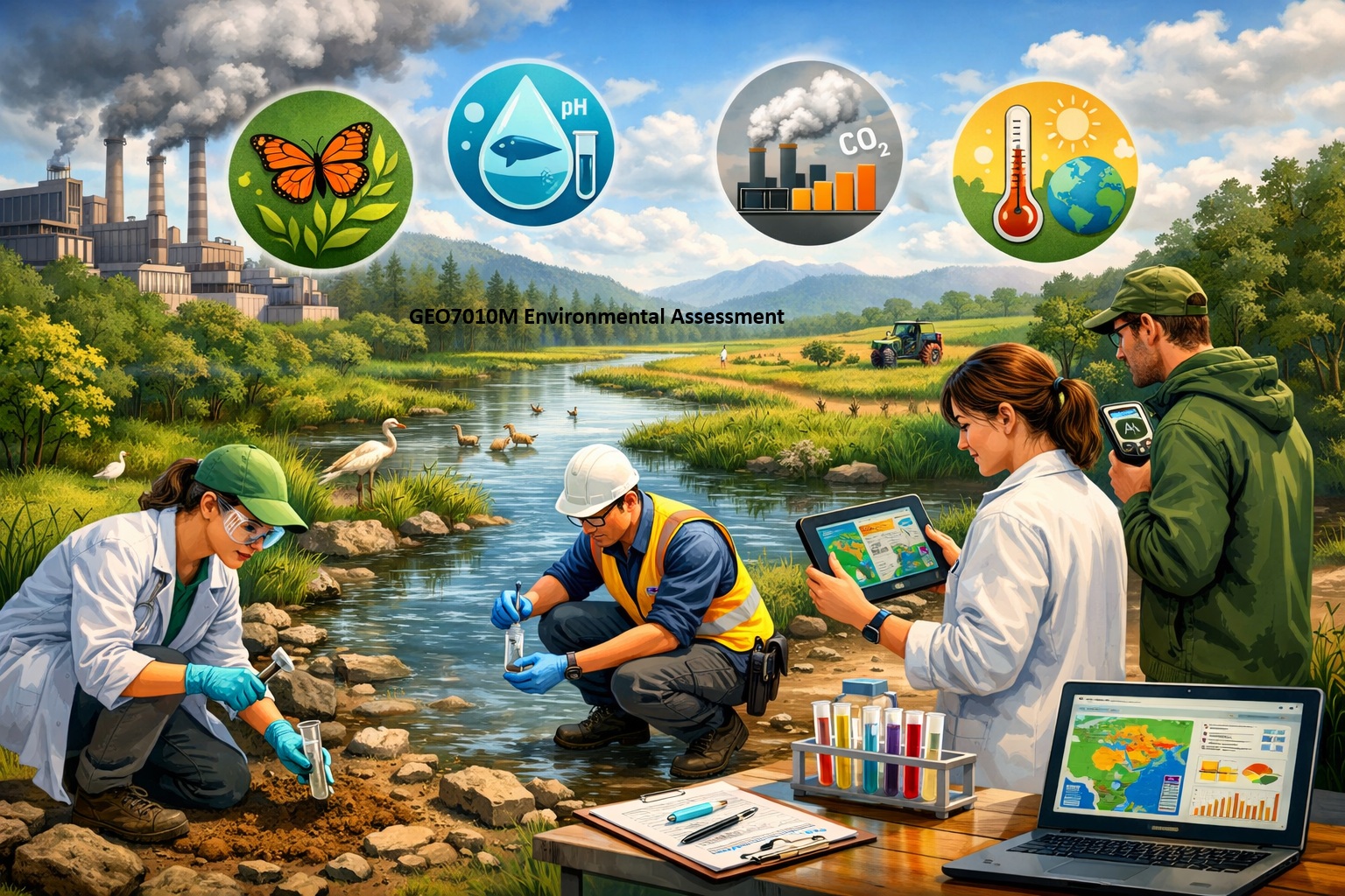 GEO7010M  Environmental Assessment | 2025-26 SEM2 (Group A)