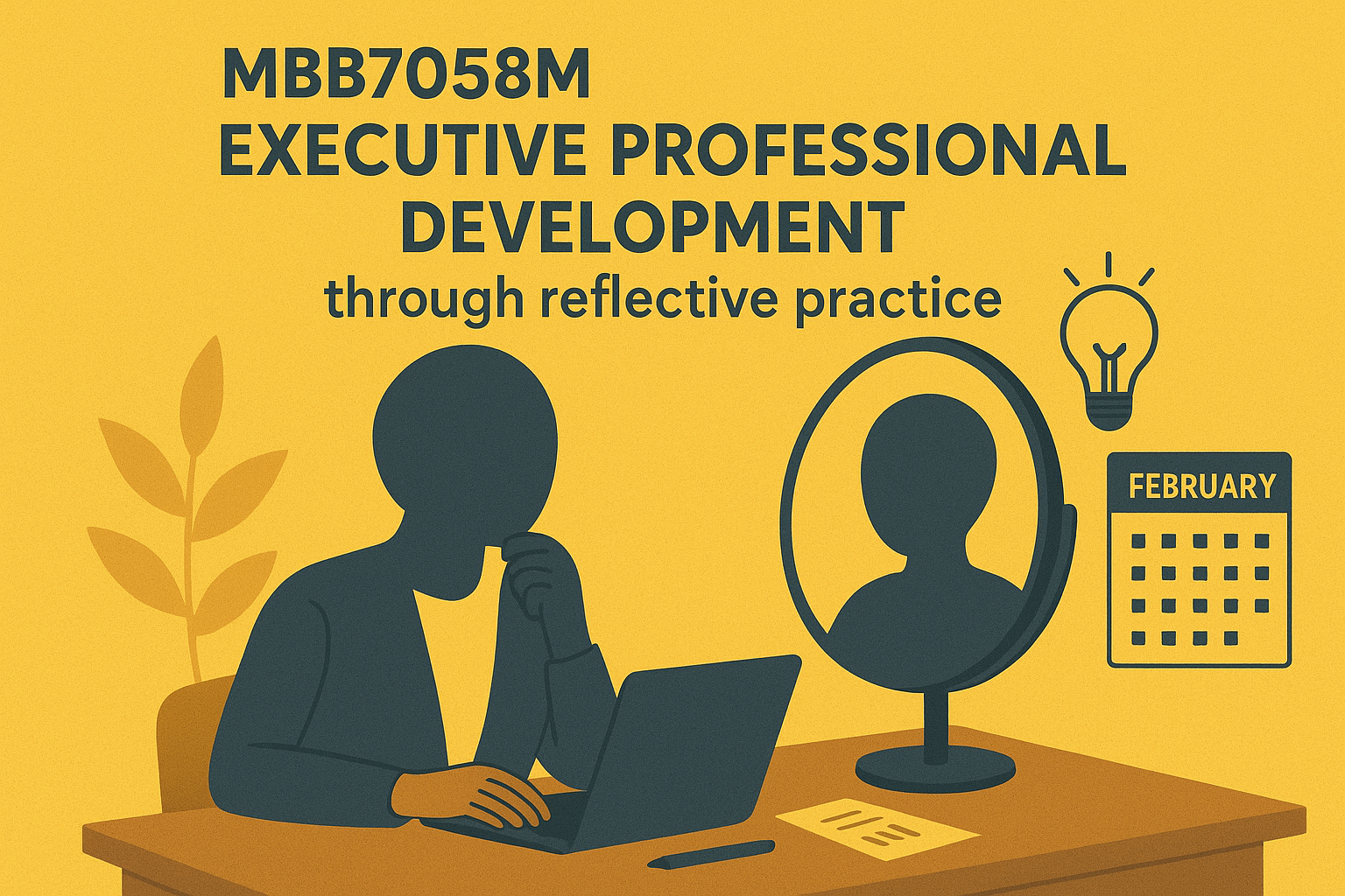 MBB705<span class="highlight">8</span>M-2025-26-T23-FEB MBB705<span class="highlight">8</span>M (FEB 26) Executive Professional Development through Reflective Practice | 2025-26 T23 (Group FEB)