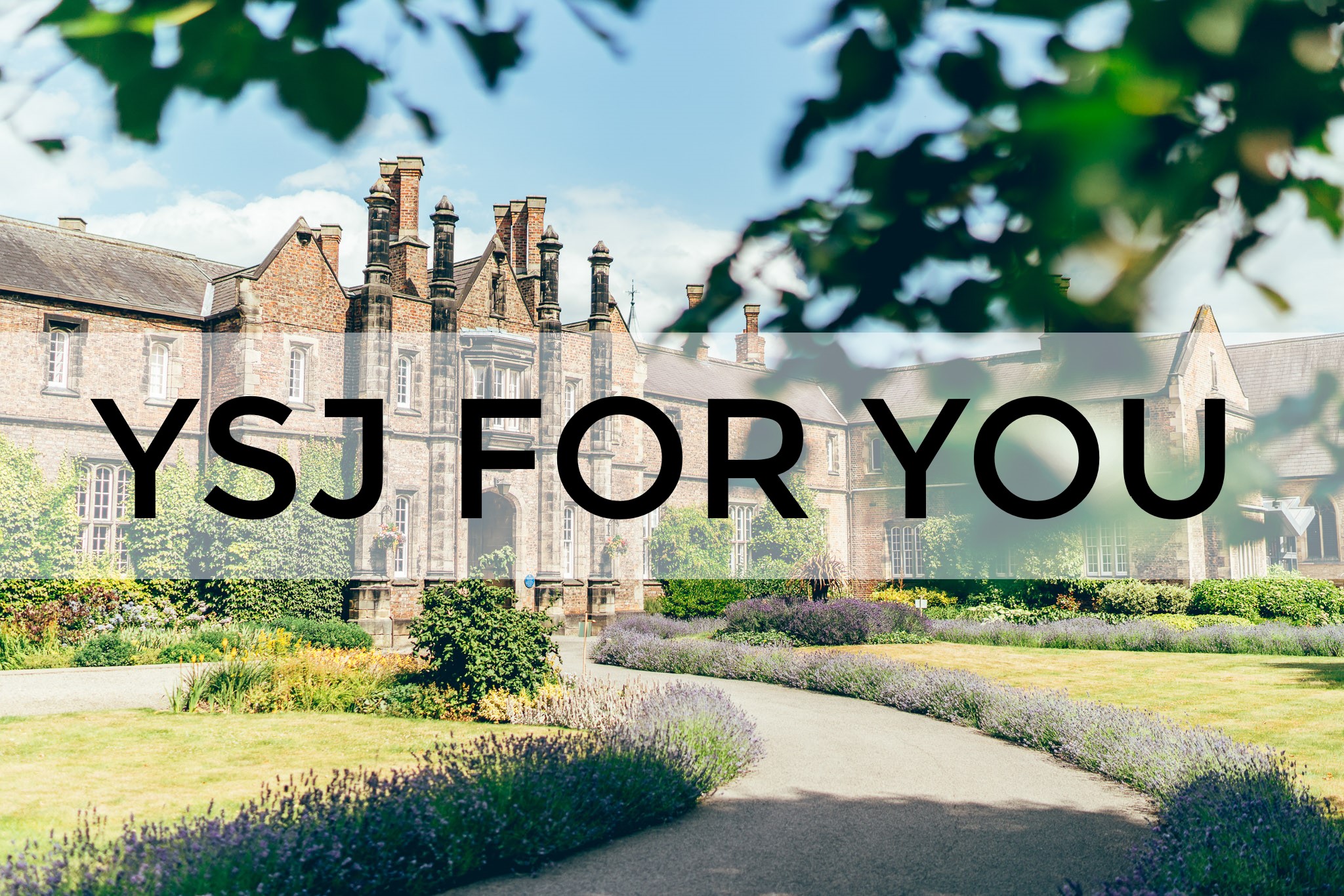 YSJ For You 26-27: Welcome to York St John University