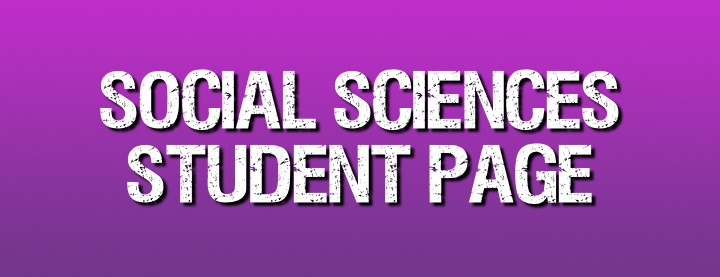 Social Sciences Student Page